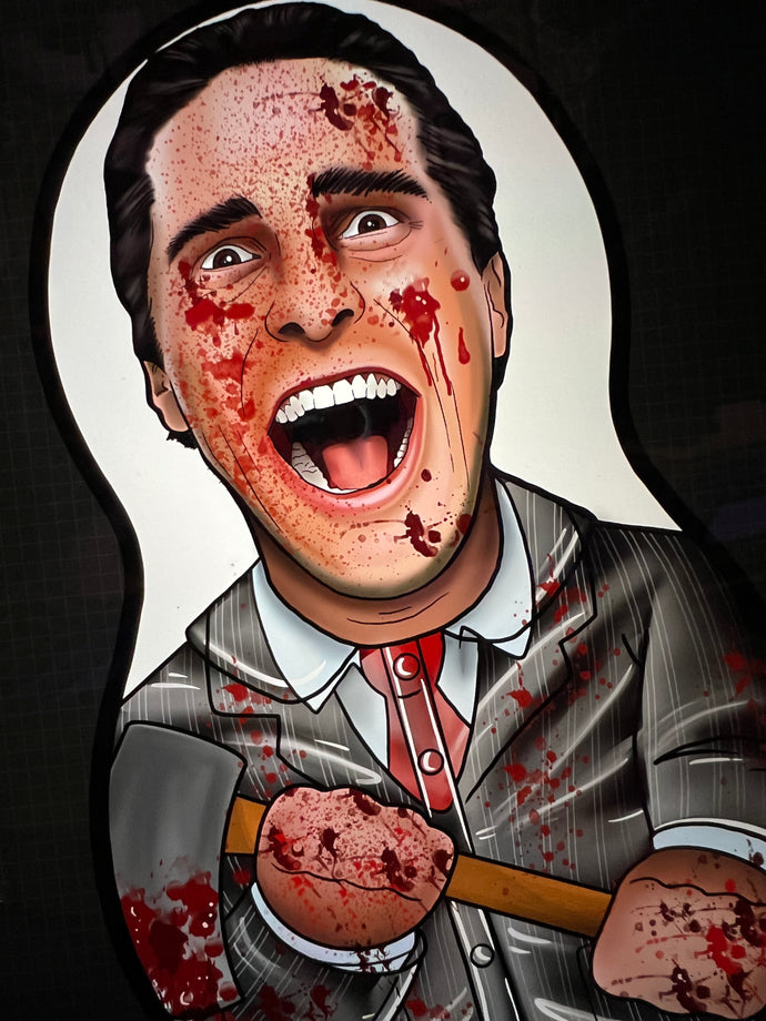 Patrick Bateman American Psycho Inspired Plush Doll or Ornament