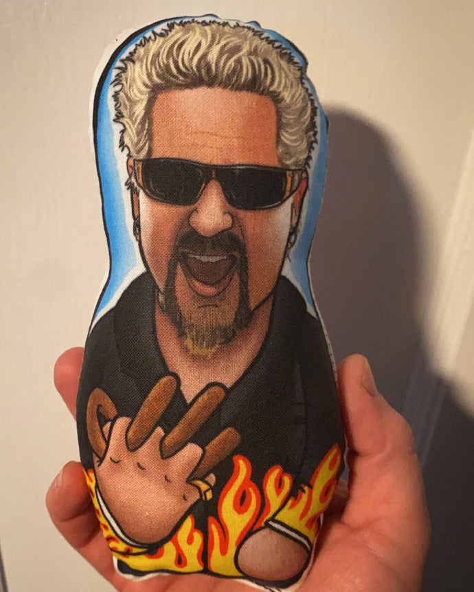 Guy Fieri FLAVORTOWN Inspired Plush Doll or Ornament