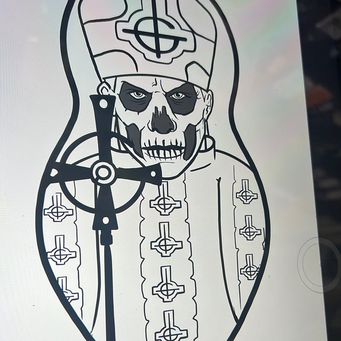 Papa Emeritus 2 Ghost Inspired Plush Doll or Ornament