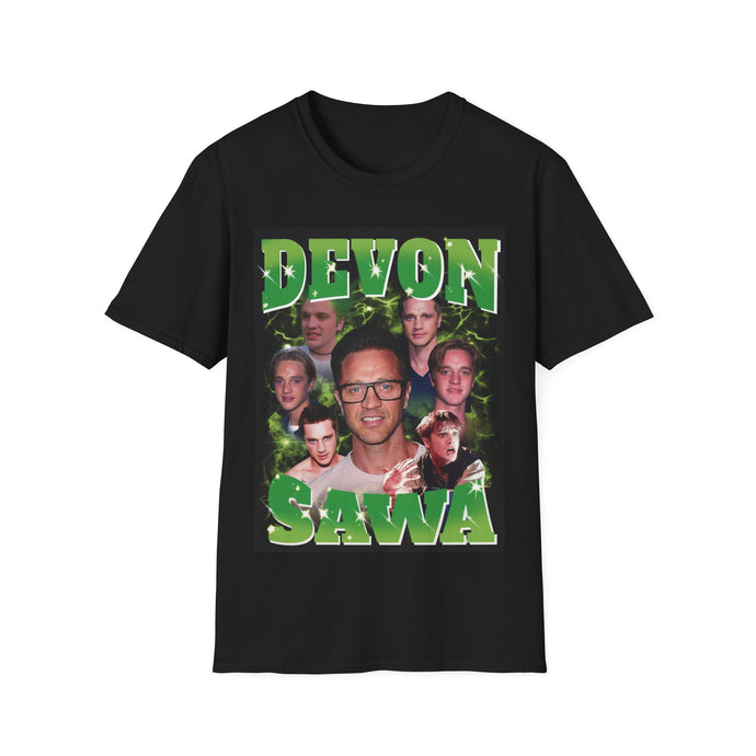 Devon Sawa Vintage Bootleg Rap Unisex Softstyle T-Shirt