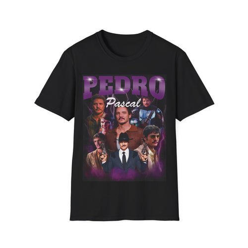 Pedro Pascal Vintage Bootleg Rap Unisex Softstyle T-Shirt