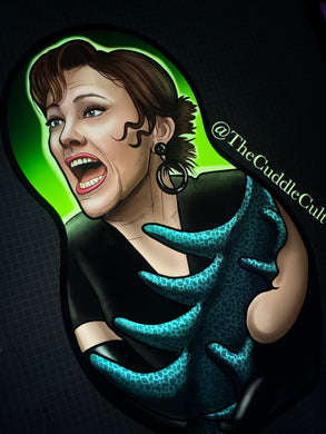 Delia of Beetlejuice Inspired Plush Doll or Ornament