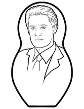 Preorder Twin Peaks Cooper, Laura, Log Lady, David Lynch Inspired Plush Doll or Ornament Individual or Set