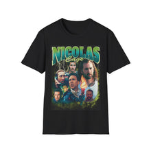 Nicolas Cage Vintage Bootleg Rap Unisex Softstyle T-Shirt