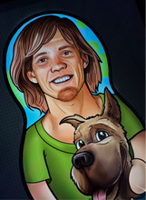 Matthew Lillard Shaggy Inspired Plush Doll or Ornament
