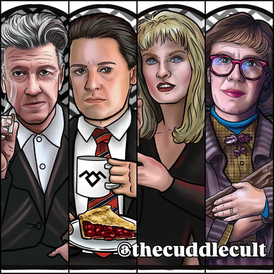 Preorder Twin Peaks Cooper, Laura, Log Lady, David Lynch Inspired Plush Doll or Ornament Individual or Set