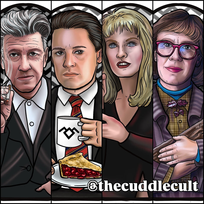 Preorder Twin Peaks Cooper, Laura, Log Lady, David Lynch Inspired Plush Doll or Ornament Individual or Set