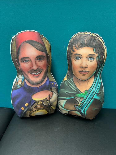 Elijah Wood Frodo LOTR Inspired Plush Doll or Ornament
