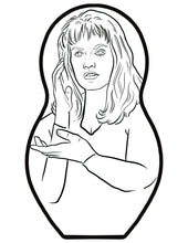 Preorder Twin Peaks Cooper, Laura, Log Lady, David Lynch Inspired Plush Doll or Ornament Individual or Set