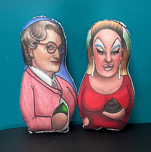 Divine Pink Flamingo John Waters inspired Plush Doll or Ornament