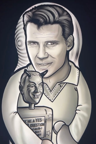 Twilight Zone William Shatner inspired Plush Doll