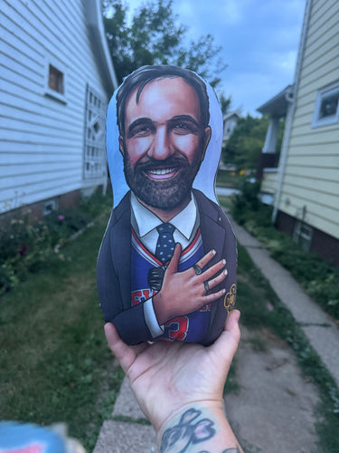 Preorder Zohran Mamdani Inspired Plush Doll or Ornament