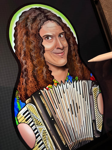 Weird Al Yankovic Inspired Plush Doll or Ornament