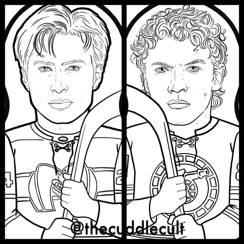 Preorder Ilya and Shane Heated Rivalry Inspired Plush Doll or Ornament