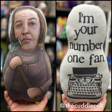 Annie Wilkes Misery Kathy Bates Inspired Plush Doll or Ornament