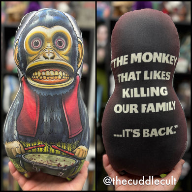 The Monkey Evil Killer Toy Inspired Plush Doll or Ornament