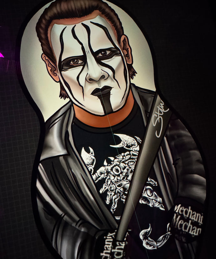 Sting Wrestling Inspired Plush Doll or Ornament