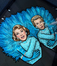 Limited Betty and Judy Haynes Sisters from White Christmas Inspired Double size Plush Doll or Ornament