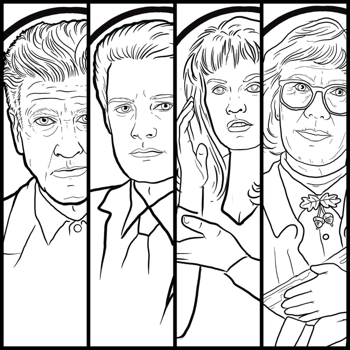 Preorder Twin Peaks Cooper, Laura, Log Lady, David Lynch Inspired Plush Doll or Ornament Individual or Set