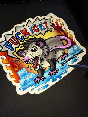 F*CK ICE Sticker