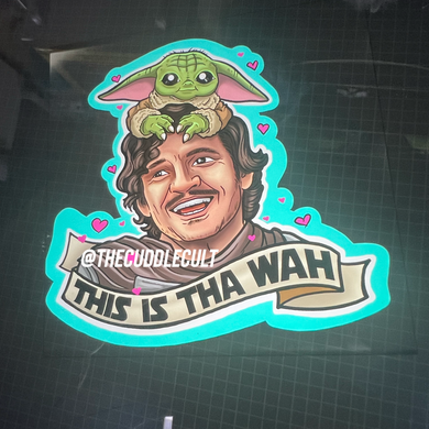 Pedro Pascal This is Tha Wah Meme Sticker