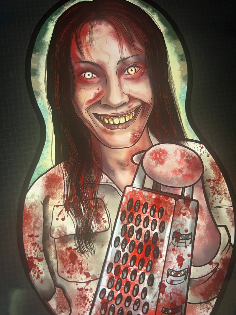 evil dead rise mother ellie Mask for Sale by Soulfate