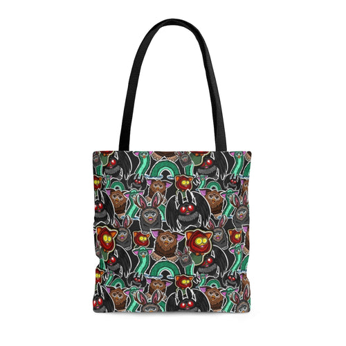 Cryptid Furby AOP Tote Bag
