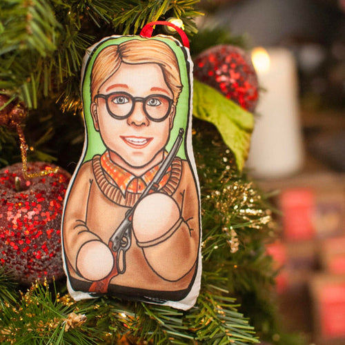 Ralphie Christmas Story Inspired Plush Doll or Ornament