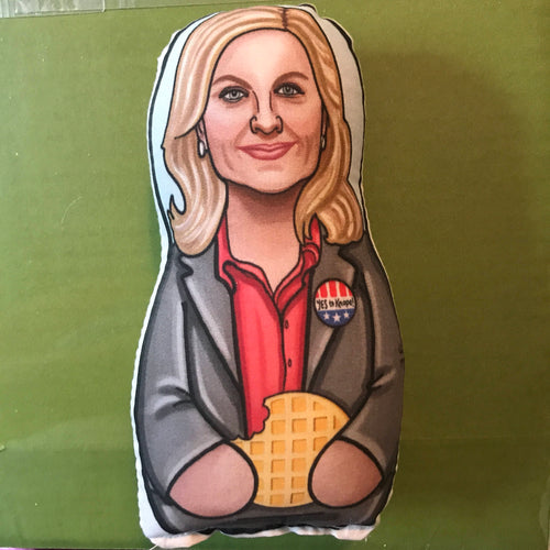 Leslie Knope Parks and Rec Inspired Plush Doll or Ornament