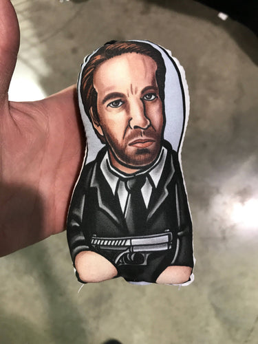 Hans Gruber Die Hard Inspired Plush Doll or Ornament