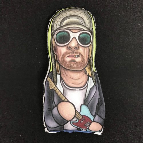Kurt Cobain Inspired Plush Doll or Ornament