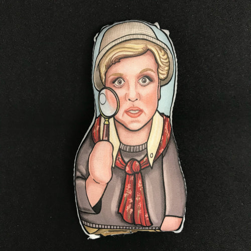 Angela Lansbury as Jessica Fletcher from Murder She Wrote Inspired Plush Doll or Ornament