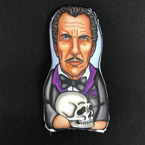 Vincent Price Inspired Plush Doll or Ornament