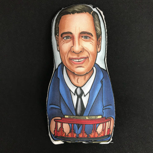 Fred Rogers Mr. Rogers Neighborhood Inspired Plush Doll or Ornament in