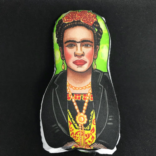 Frida Kahlo Inspired Plush Doll or Ornament