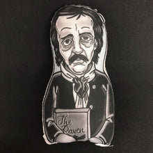 Edgar Allen Poe Inspired Plush Doll or Ornament