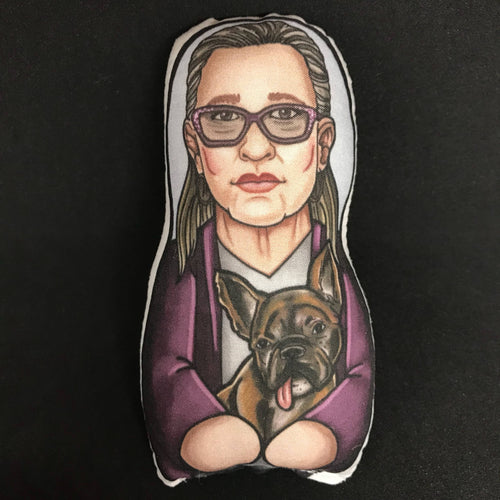 Carrie and Gary Fisher Inspired Plush Doll or Ornament