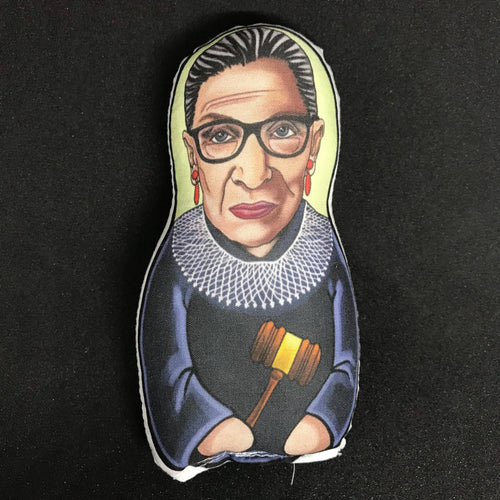 Ruth Bader Ginsburg Inspired Plush Doll  or Ornament