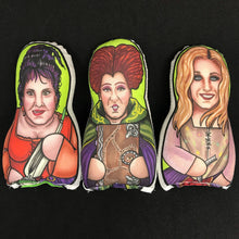 Sanderson Sister set of 3 Inspired Hocus Pocus Plush Doll or Ornament