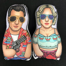 True Romance Clarence and Alabama set Inspired Plush Doll or Ornament