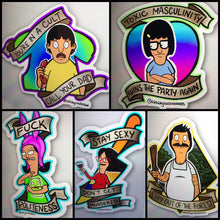 My Favorite Burgerinos Bobs Burgers Family Stickers