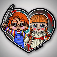 Happy Horror Hearts Stickers