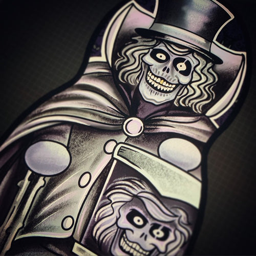 Haunted Mansion Hatbox Ghost Inspired Plush Doll or Ornament