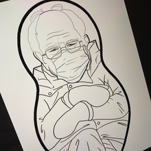 Inauguration Bernie Sanders Inspired Plush Doll or Ornament