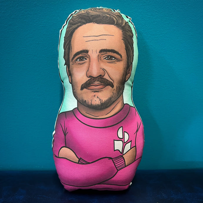 Pedro Pascal inspired Plush Doll or Ornament