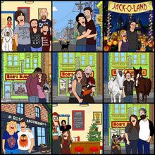 Bobs Burgers Custom Family Portrait Commissions