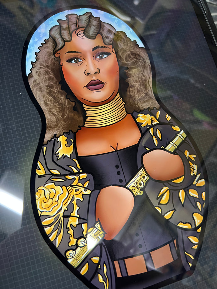 Lizzo inspired Plush Doll or Ornament