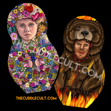 Midsommar Dani and Christian double sided Plush Doll or Ornament
