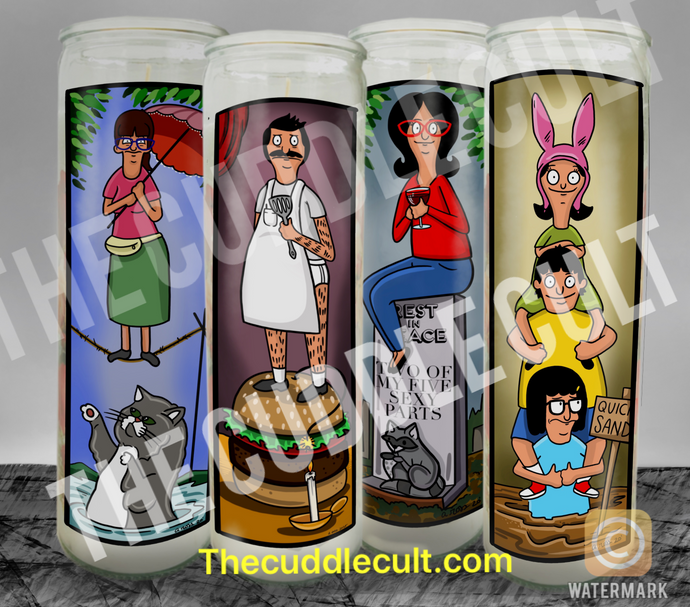 Haunted Mansion Bobs Family Portrait Prayer Candles