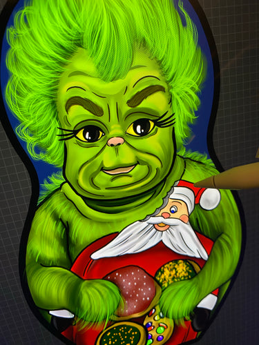 Baby Grinch Minky Plush toy/Ornament
